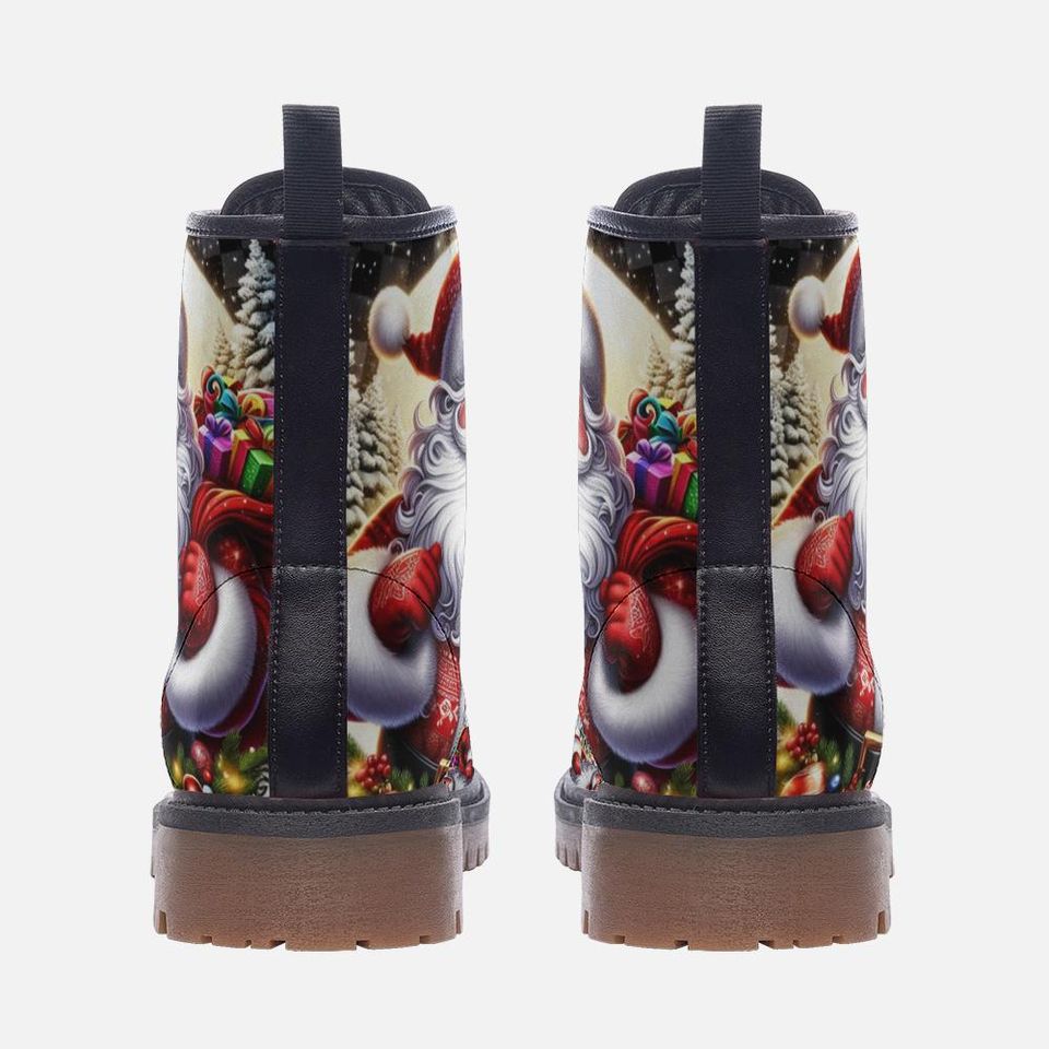 Santa Claus Leather Boots