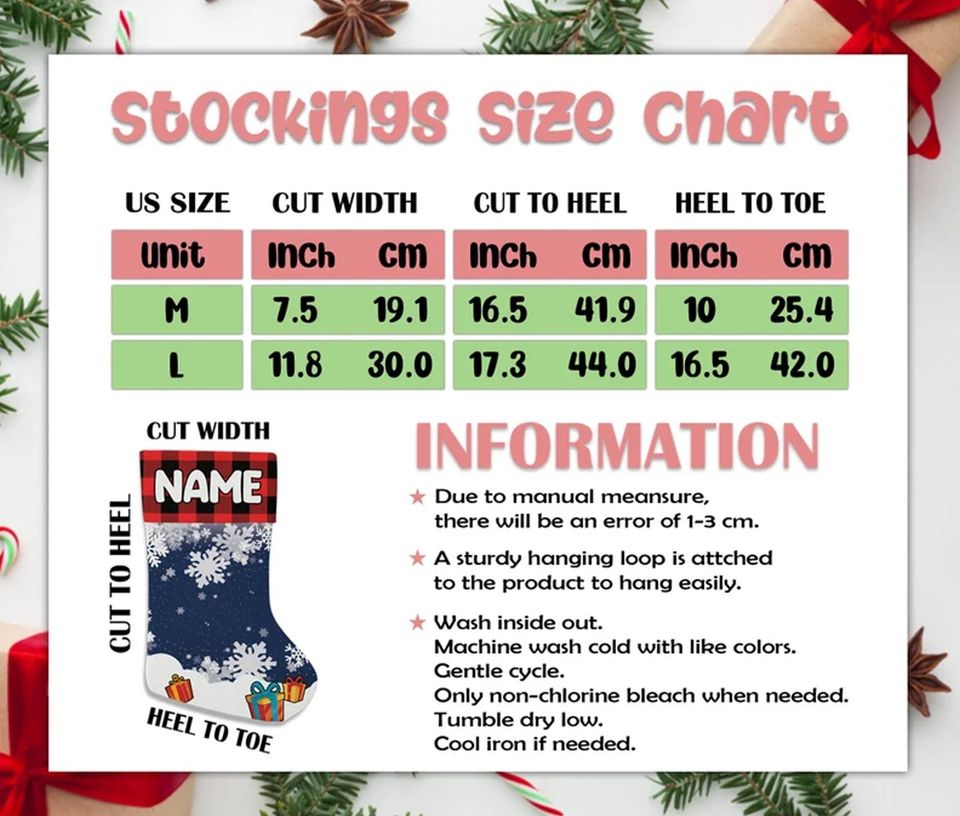 Personalized Green Guy Christmas Stocking, Custom Santa Claus PRINTED Christmas Stocking, Home Decoration, Christmas Stocking,Christmas Gift