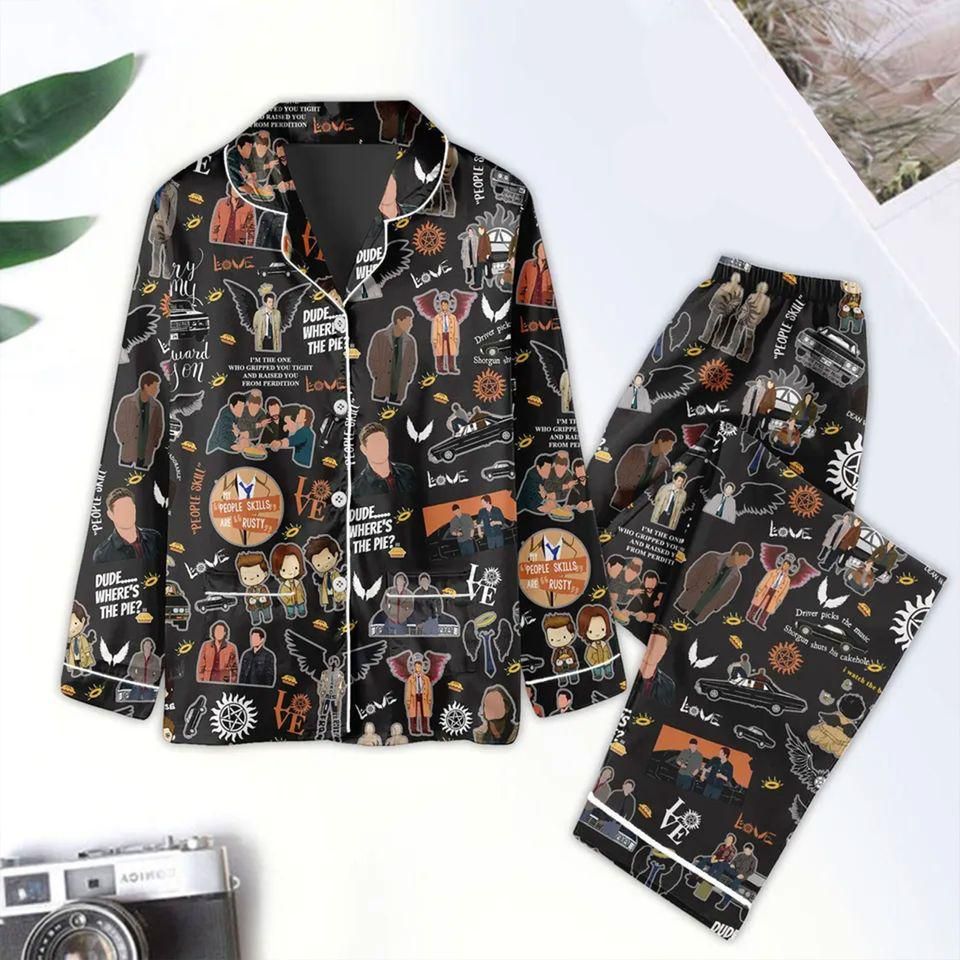 Christmas Gift, Supernatural Pajamas Set