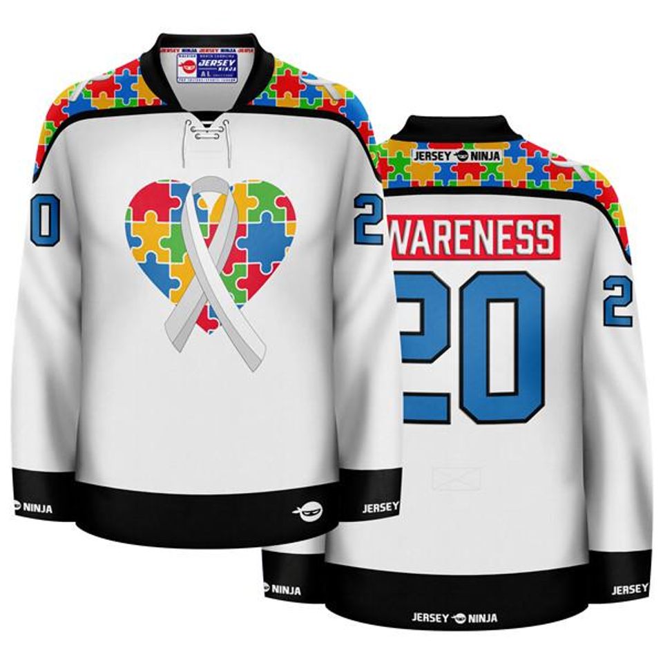 Autism Awareness Charity Hockey Jersey