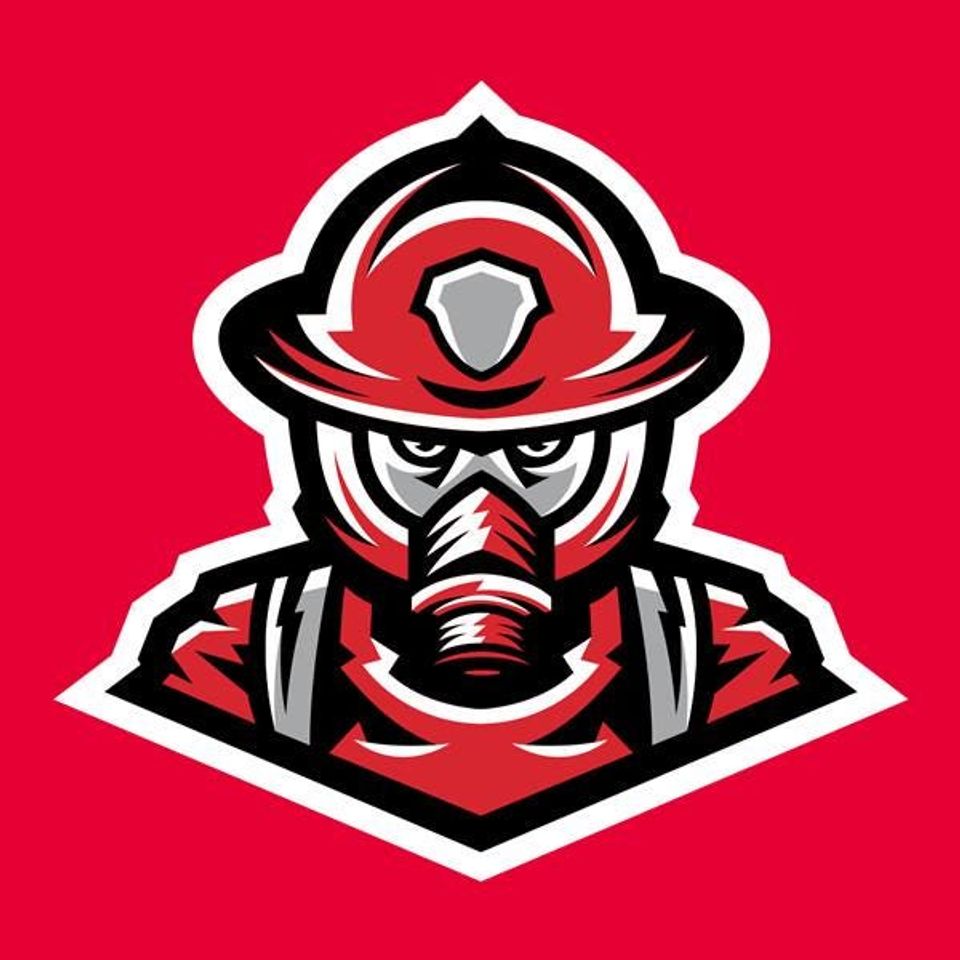 Firefighter - First In Last Out Hockey Jersey