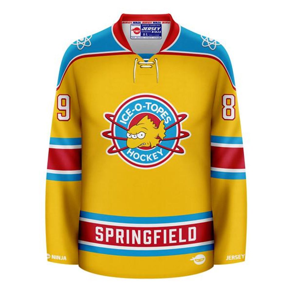 Springfield Iceotopes Simpson Hockey Jersey