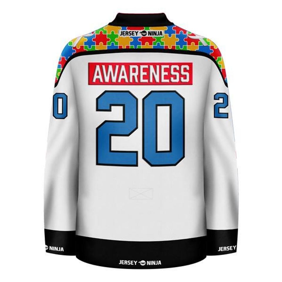 Autism Awareness Charity Hockey Jersey