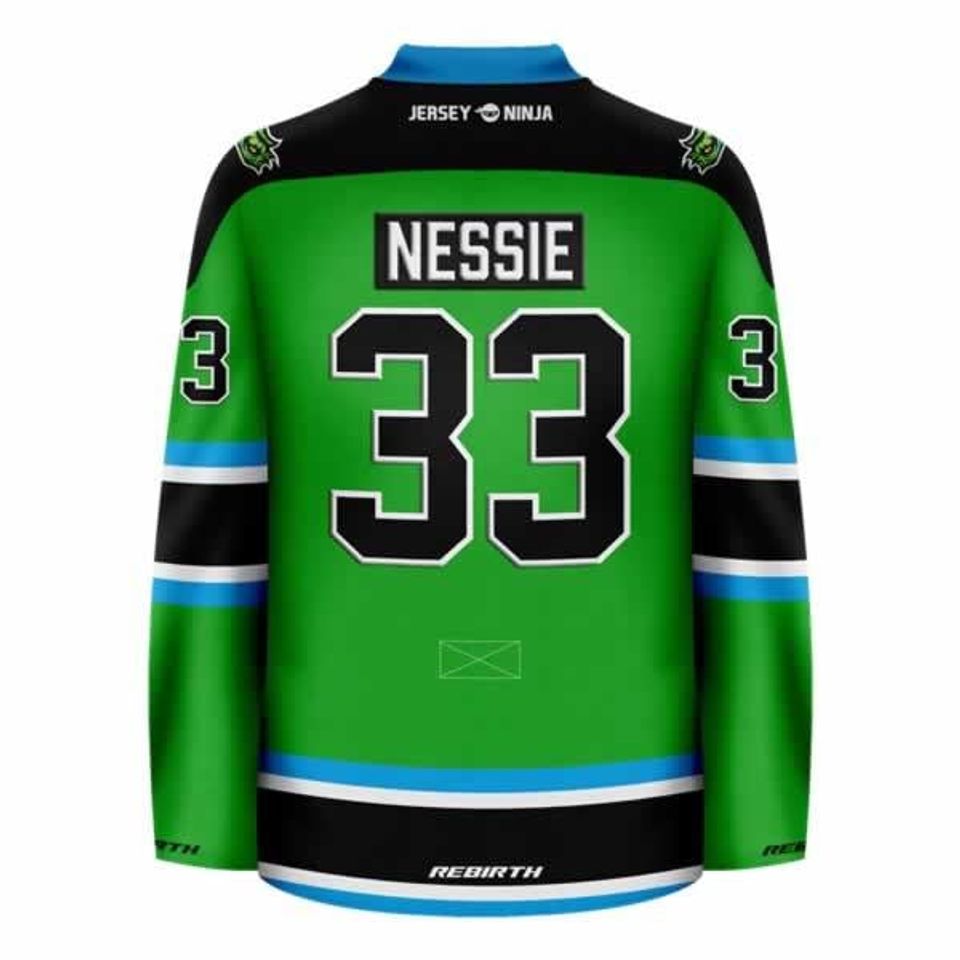 Loch Ness Monsters Mythical Hockey Jersey