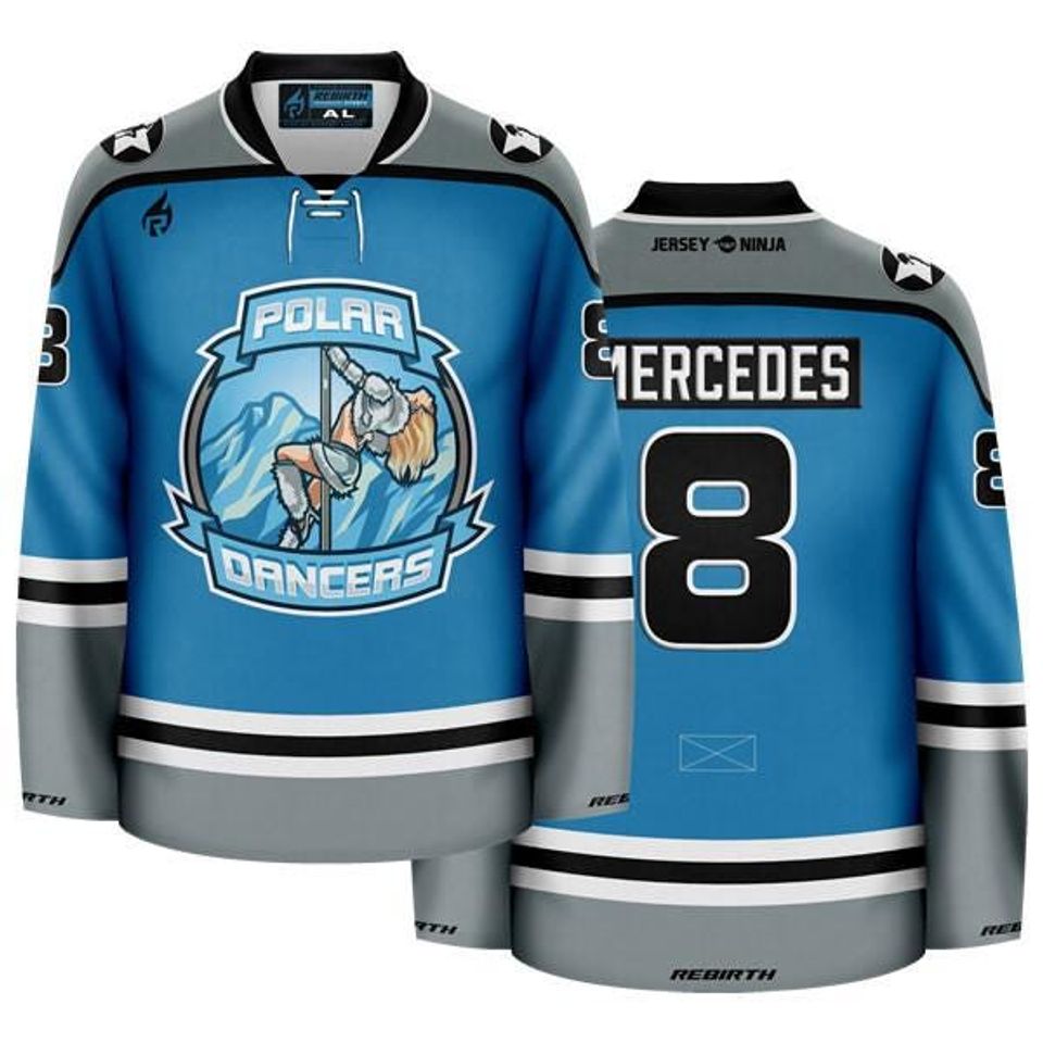 Polar Dancers Funny Hockey Jersey