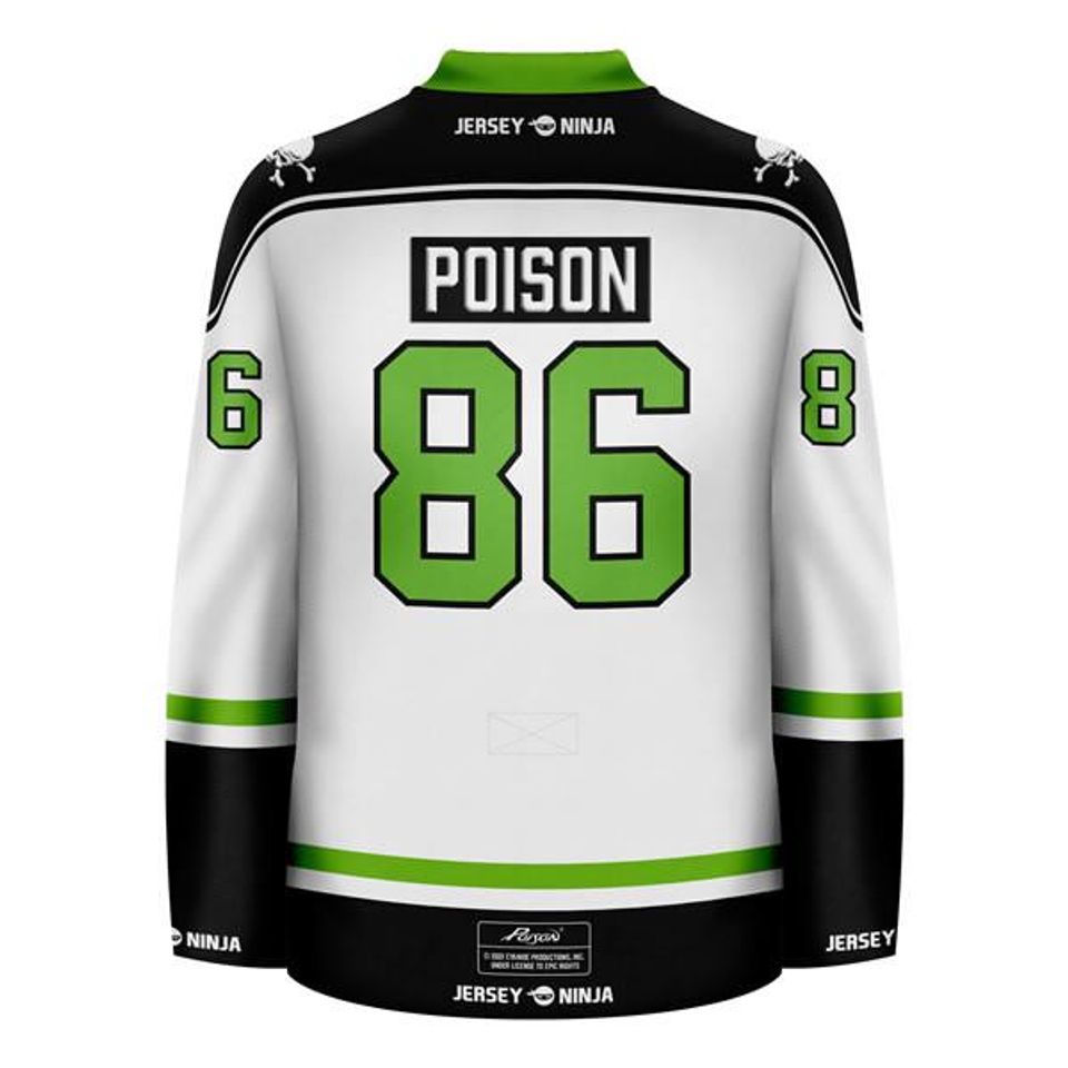 Poison - Crossbones Hockey Jersey
