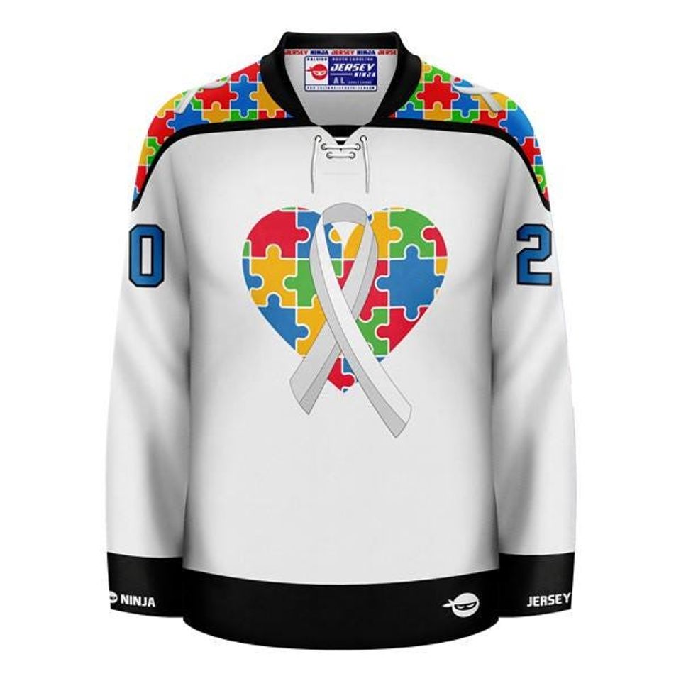 Autism Awareness Charity Hockey Jersey