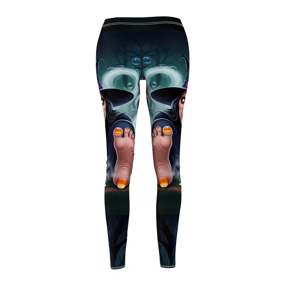 Halloween, Creepy, Candy Corn, Spooky, Candy Corn Leggings, Witch Leggings,