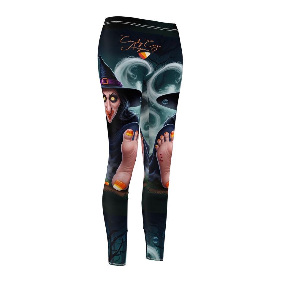 Halloween, Creepy, Candy Corn, Spooky, Candy Corn Leggings, Witch Leggings,