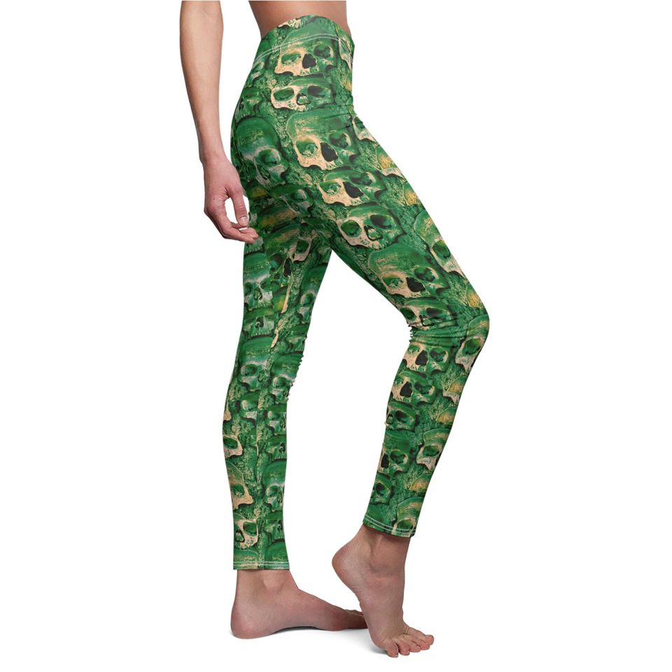 Skeleton Yoga legging for Halloween, Halloween costume, Halloween Gothic
