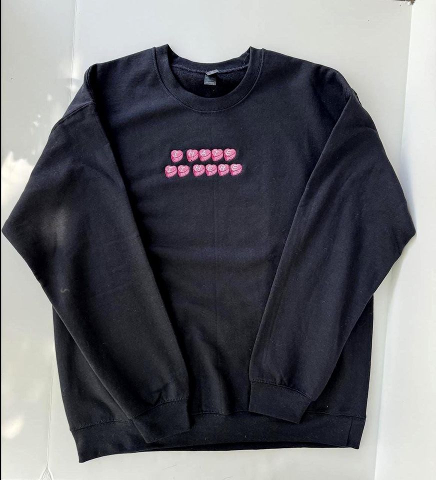I Hate It Here Embroidered Sweatshirt
