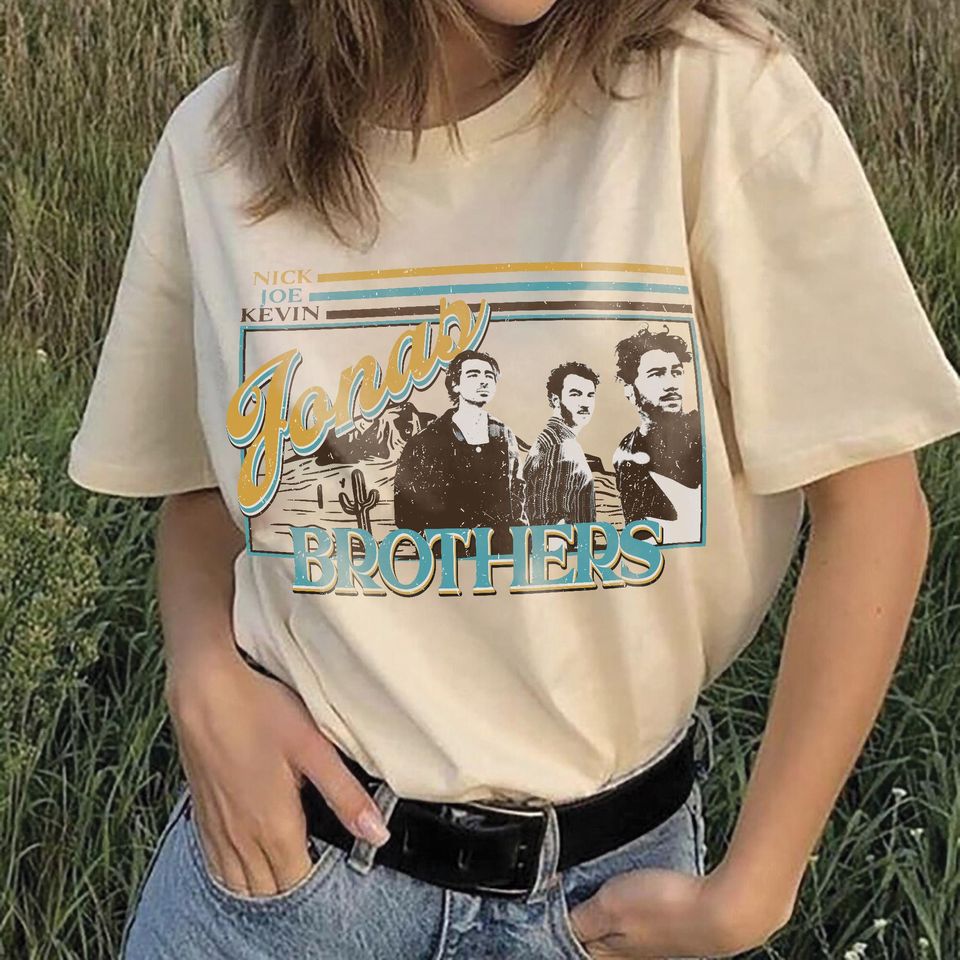 Retro Jonas Brothers 2025 Tour Shirt: Jonas20 Anniversary