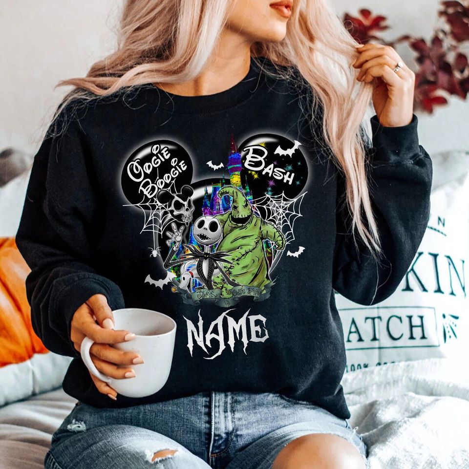 Jack And Sally Halloween Shirt, Oogie Boogie Bash Shirt