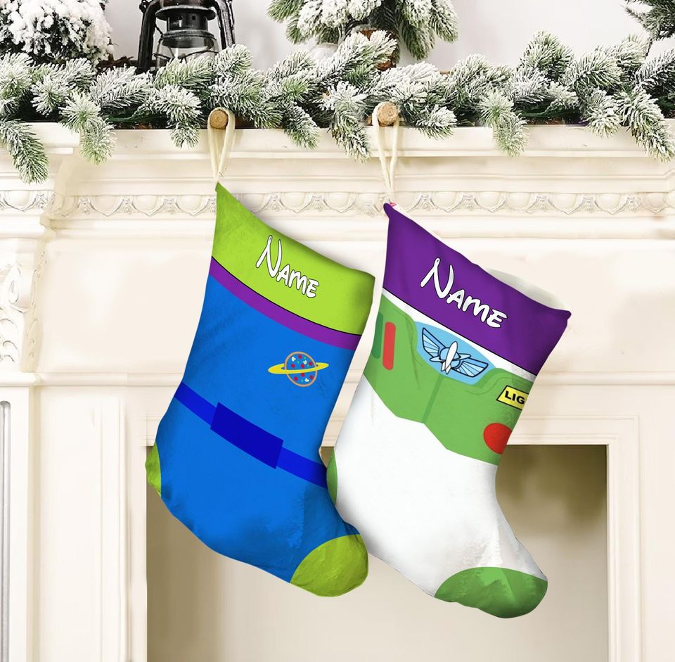 Personalized Toy Story Christmas Stocking, Disney Christmas Stocking