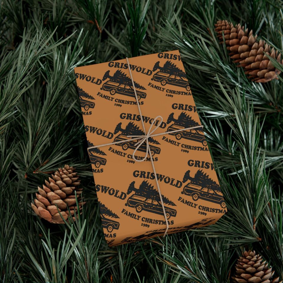 Christmas Vacation Gift Wrap Papers
