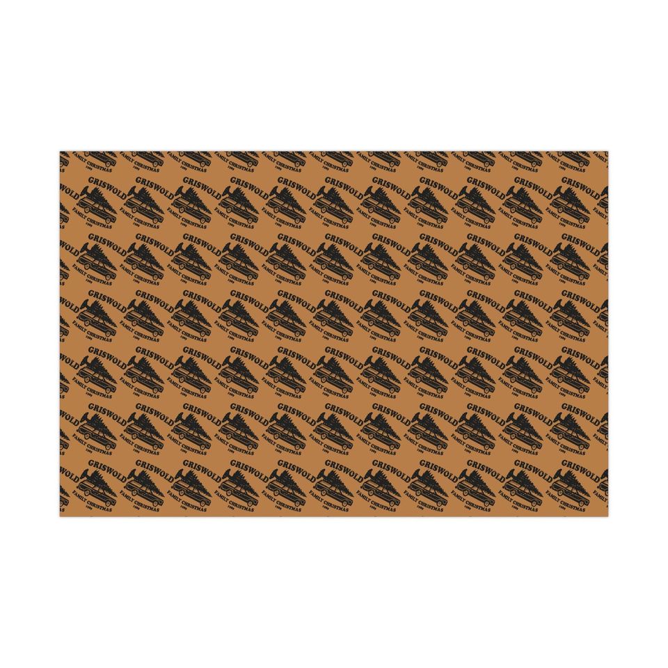 Christmas Vacation Gift Wrap Papers