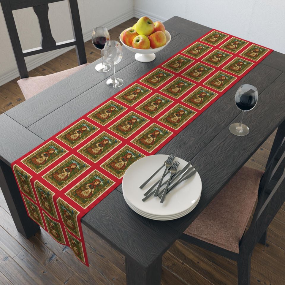 Little Red Riding Hood table runner