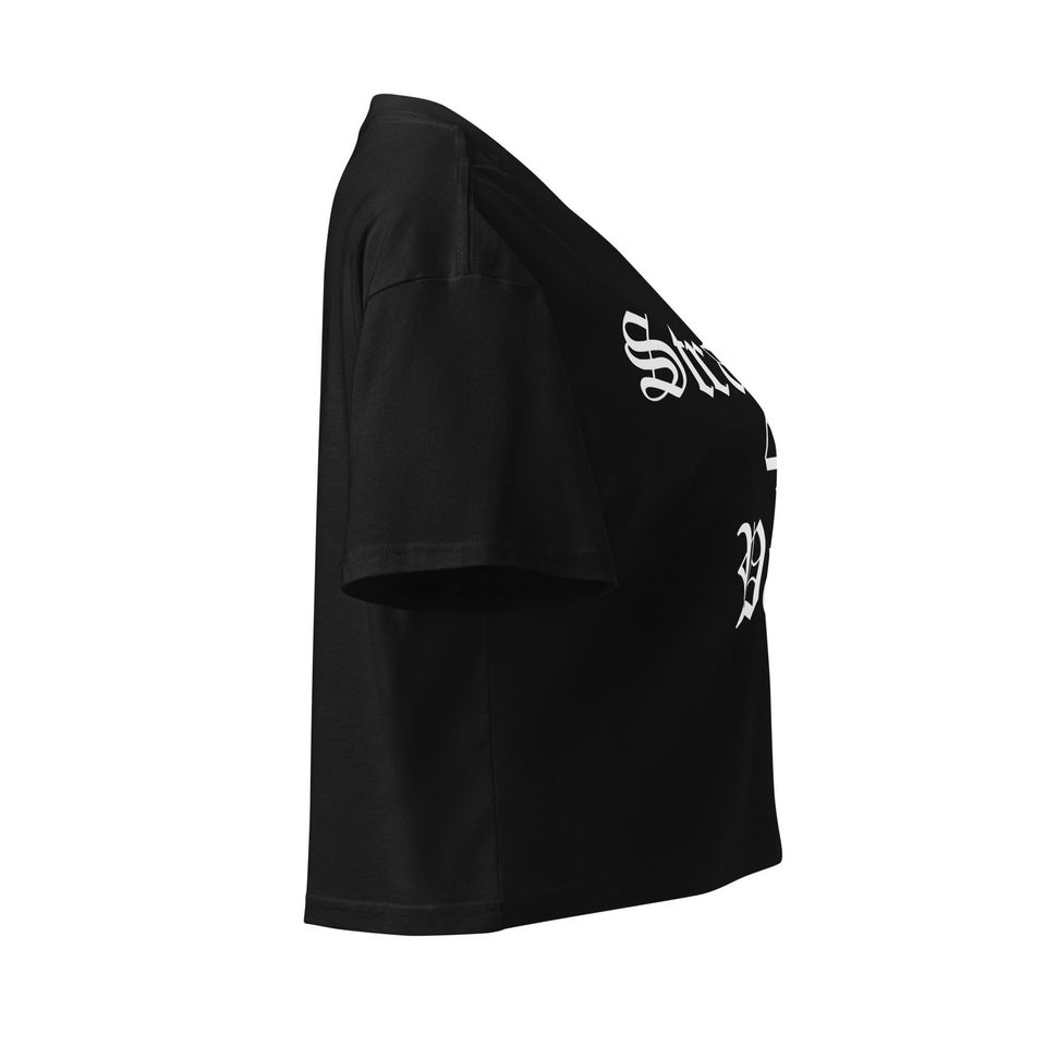 Straight For Pay Crop Top