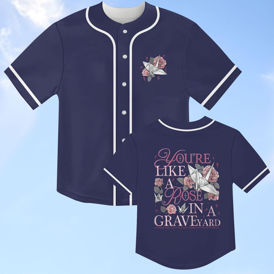 Vanessa Graveyard Baseball Jersey, Bookish Fan Athletic Jersey, Magic Wizard School Jersey, Manacled Merch, Dark Romantasy Gift Reader