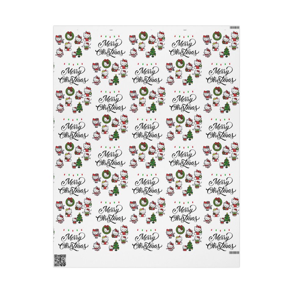 Hello Kitty Christmas Wrapping Paper