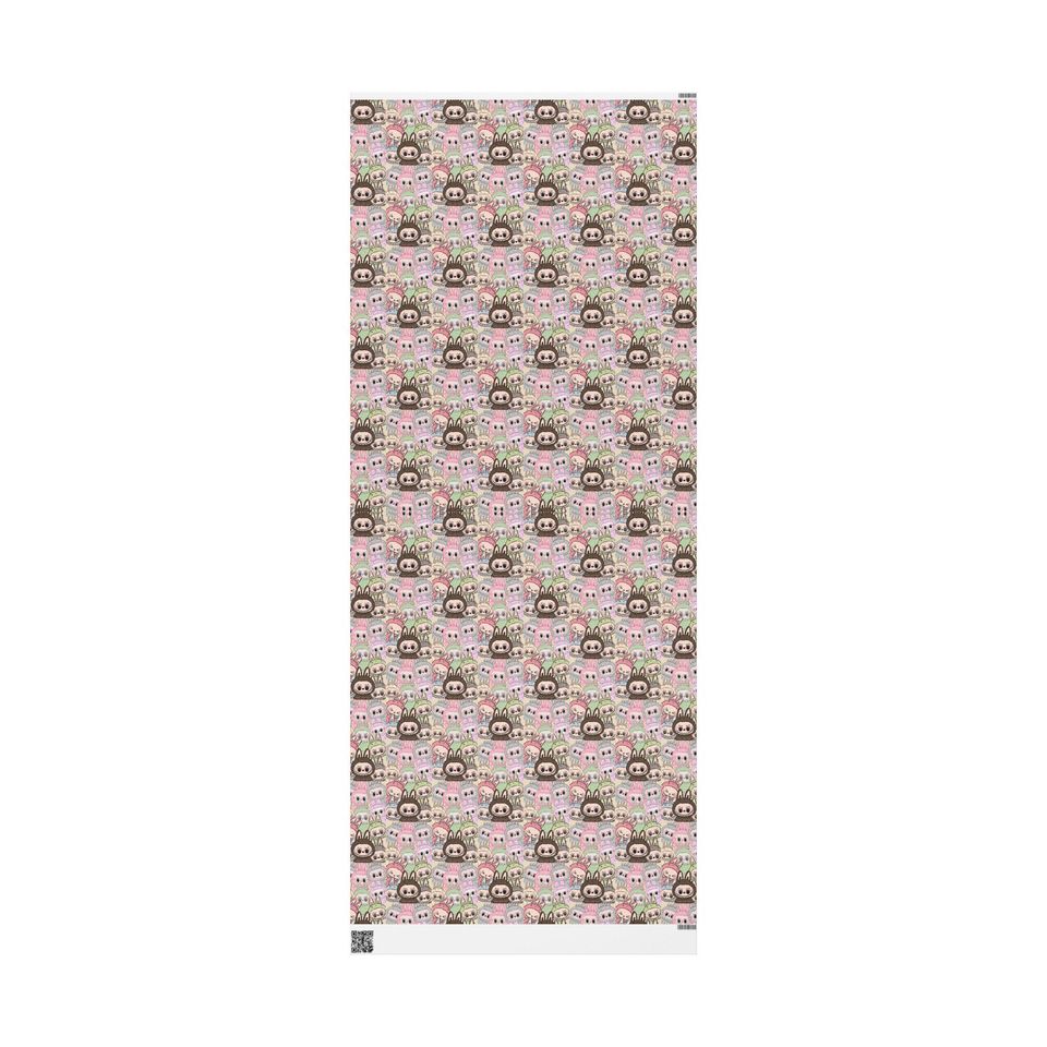 Labubu Eco-Friendly Character Gift Wrap