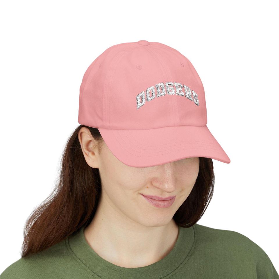 Embroidered Dodgers Dad Hat, Classic Baseball Cap