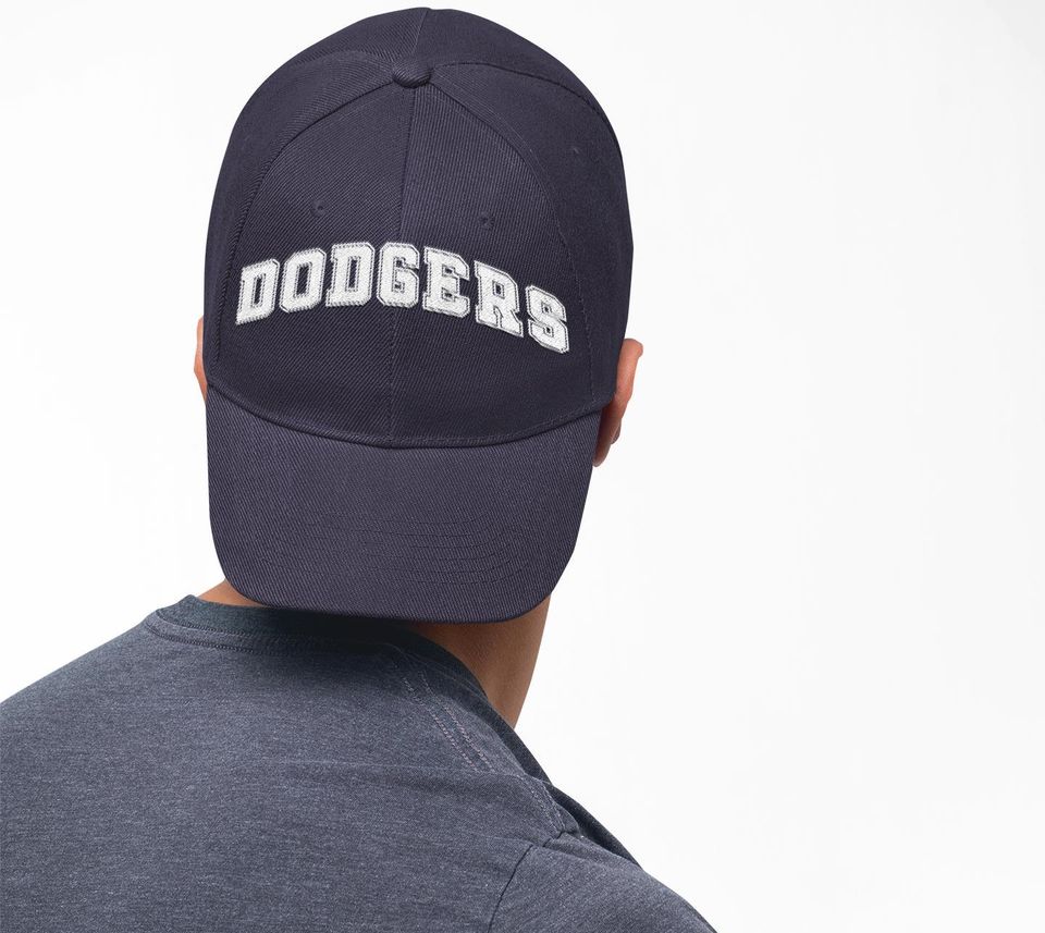 Embroidered Dodgers Dad Hat, Classic Baseball Cap