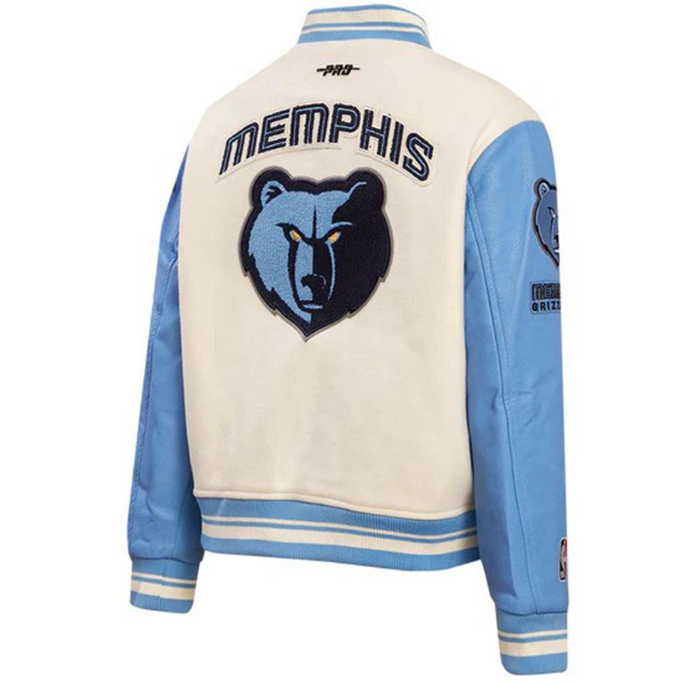 Memphis Grizzlies Varsity Jacket: Retro Wool Jacket