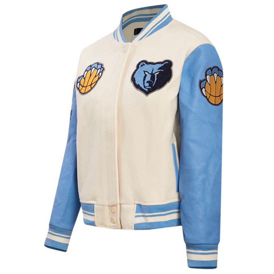 Memphis Grizzlies Varsity Jacket: Retro Wool Jacket