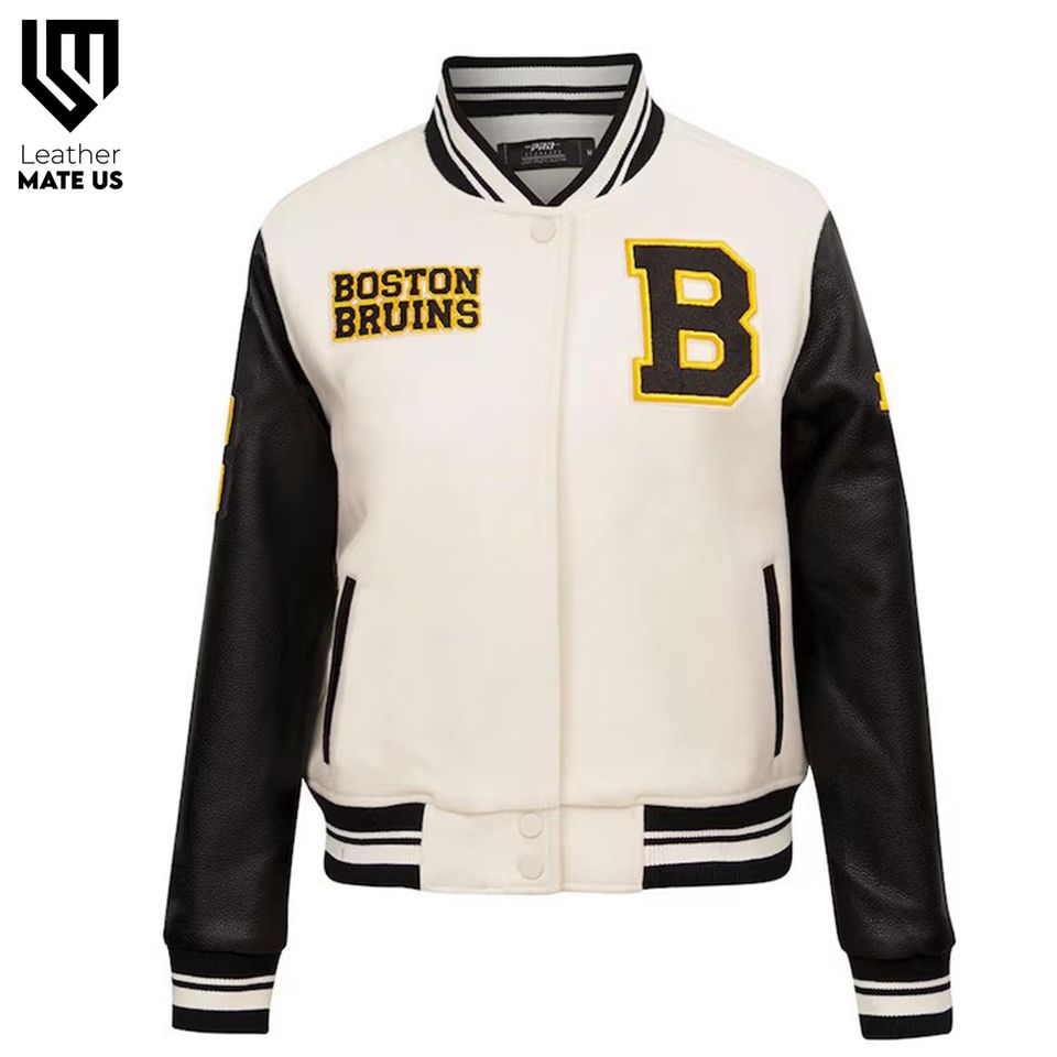 Boston Bruins Varsity Jacket: