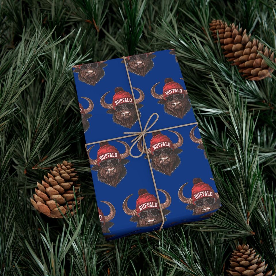 Buffalo Bills Gift Wrap: Football Fan Wrapping Paper