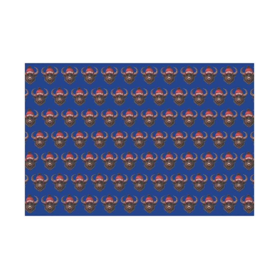 Buffalo Bills Gift Wrap: Football Fan Wrapping Paper