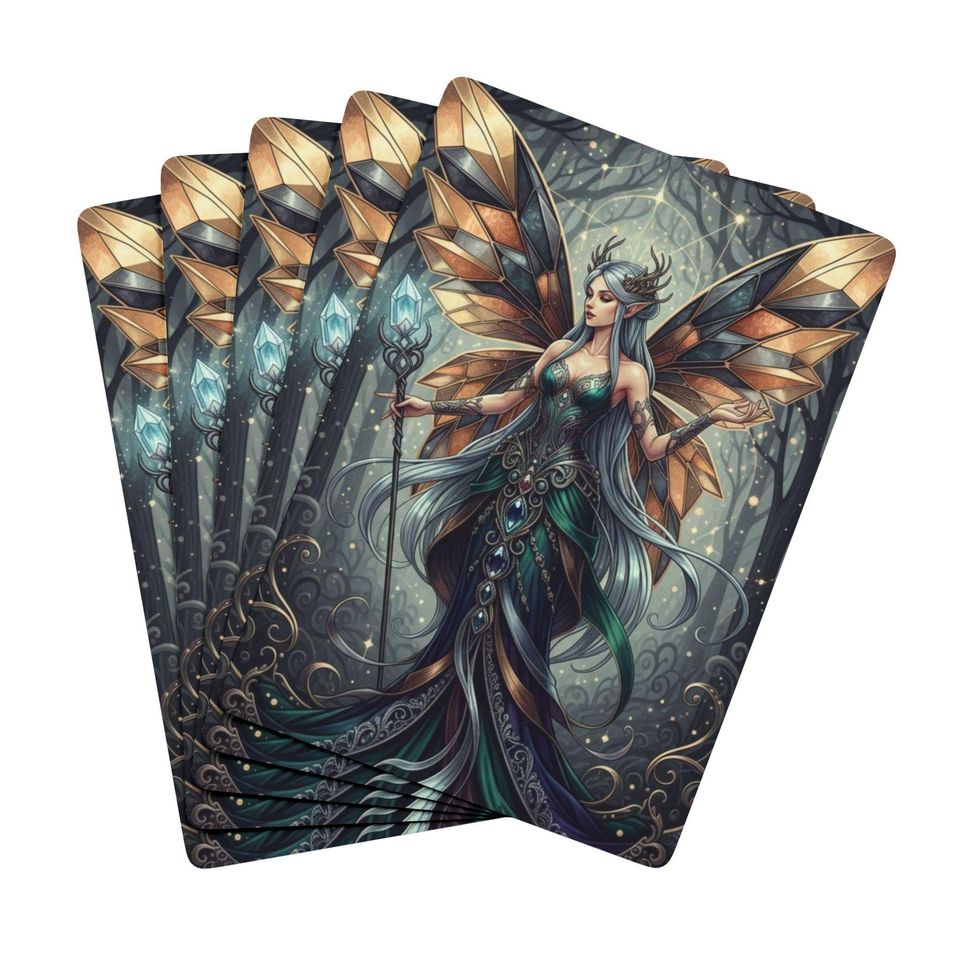 Fairy Tale Poker Cards - Custom Artistic Playing Cards for Gift and Collection