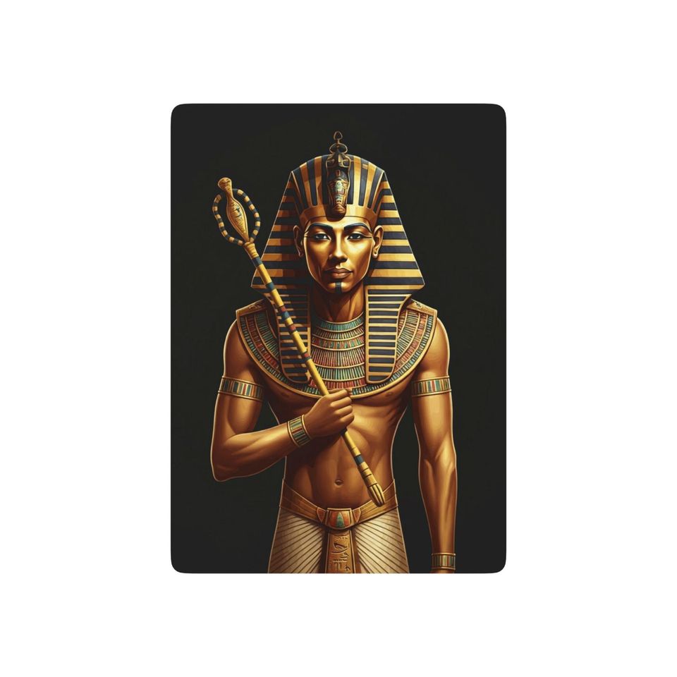 Egyptian Pharaoh Poker Cards: Unique Illustrated Deck