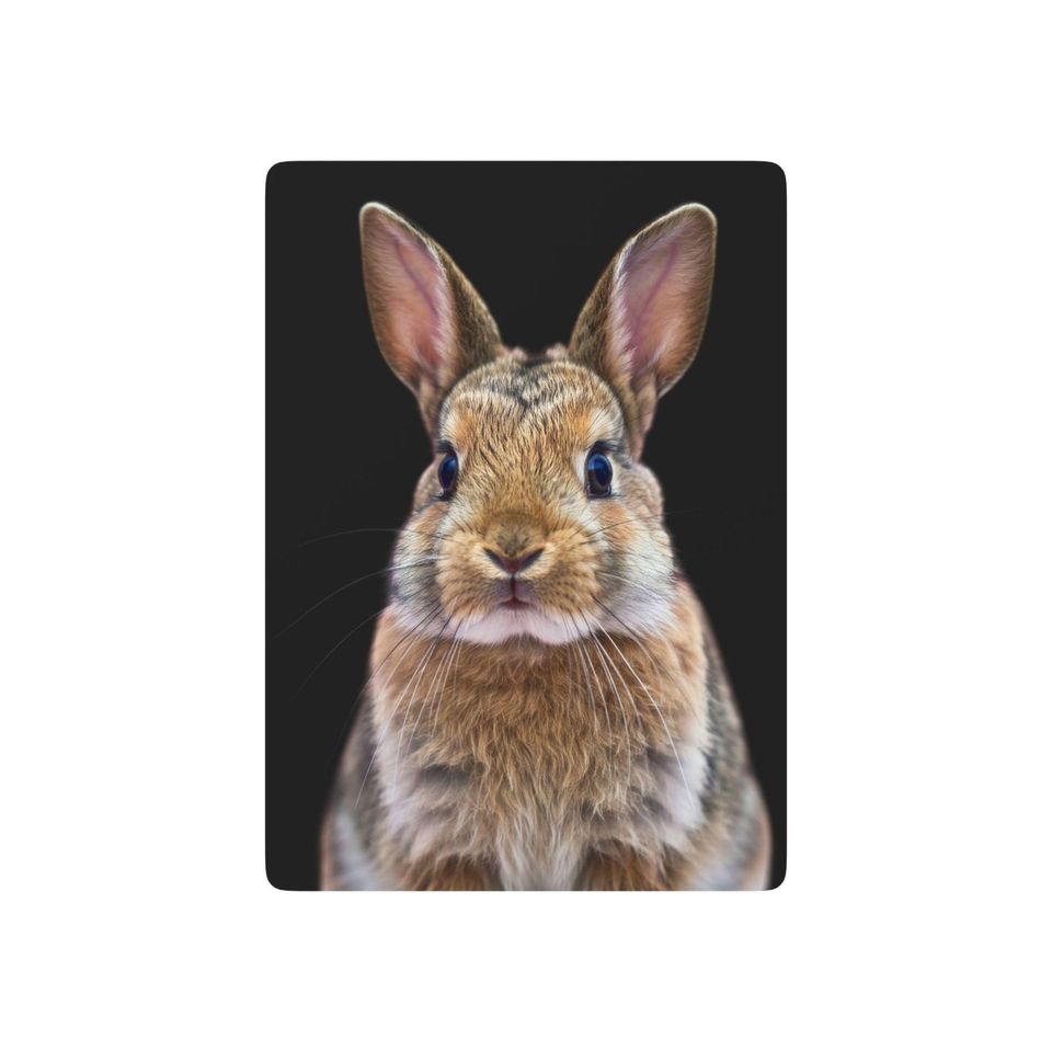 Cute Rabbit Playing Cards, Bunny Deck, Unique Gift for Poker Players