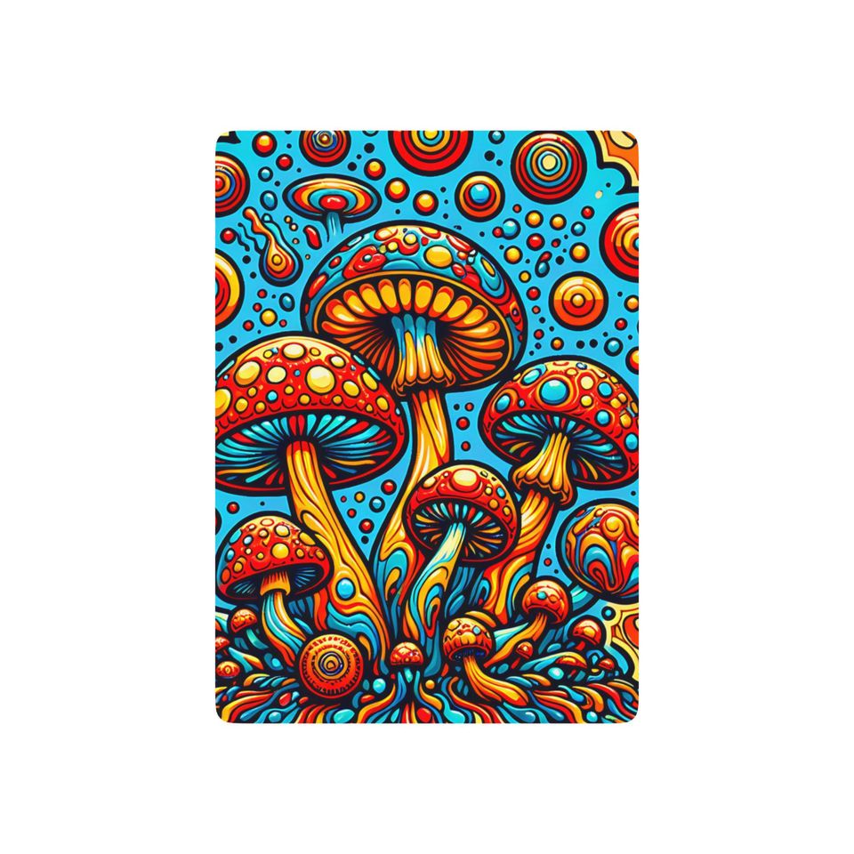 Mushroom Playing Cards: Whimsical Fantasy Card Game Deck
