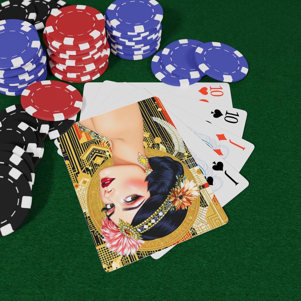 Art Deco Poker Cards - 1920s Style Playing Card Deck
