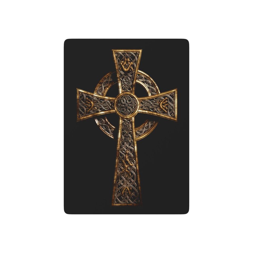 Celtic Cross Playing Cards: Unique Poker Night Deck