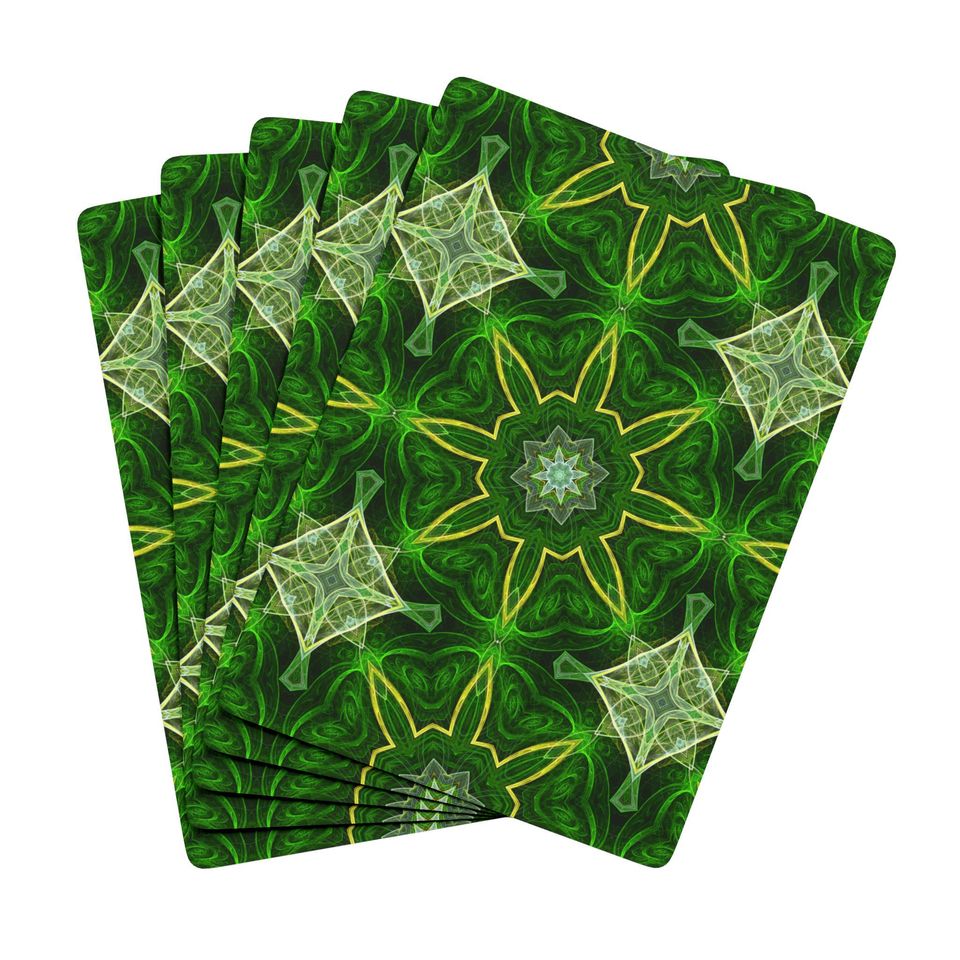 Celtic Knot Playing Card Deck: Vibrant Poker Cards