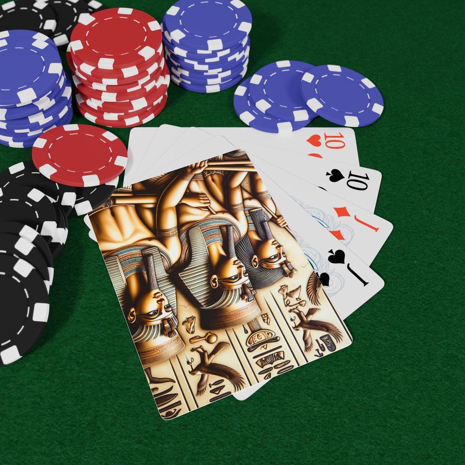 Egyptian Pharaoh Poker Cards: Unique Themed Card Deck