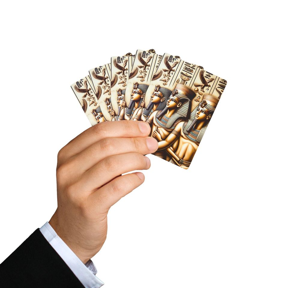 Egyptian Pharaoh Poker Cards: Unique Themed Card Deck
