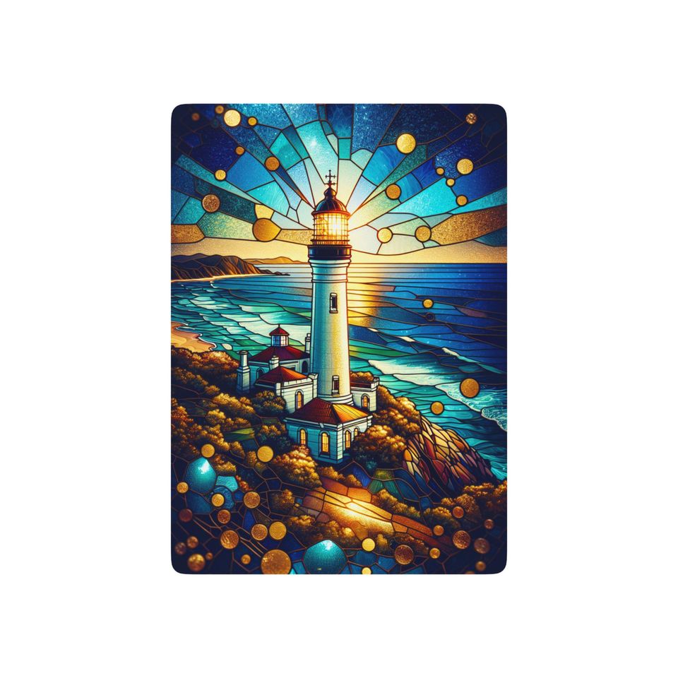 Lighthouse Playing Cards, Unique Poker Deck, Game Night Essentials