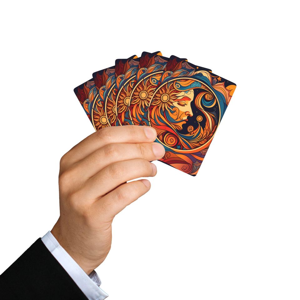 Art Deco Playing Cards for Game Night and Gift Giving
