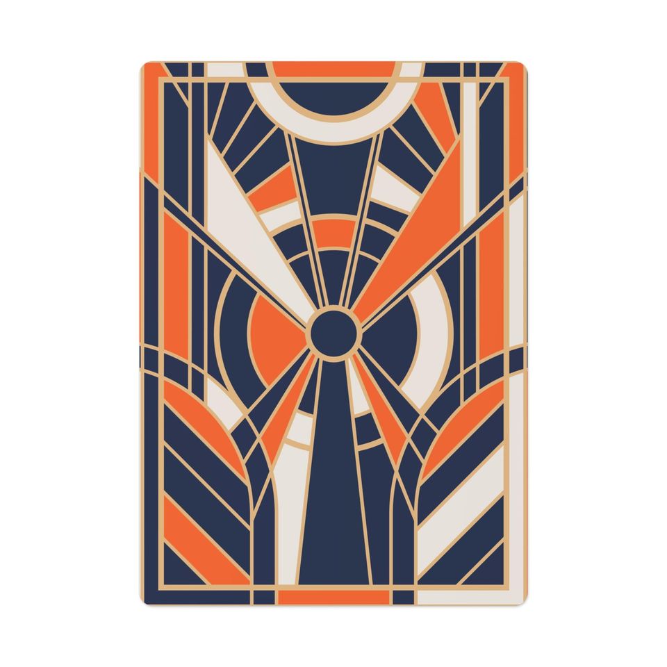 Art Deco Playing Cards - Retro Casino Game Night Deck