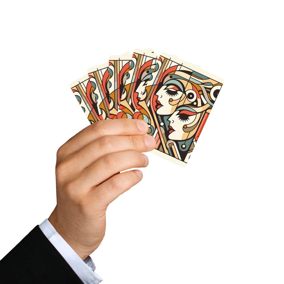 Art Deco Playing Cards - Poker Deck for Game Nights