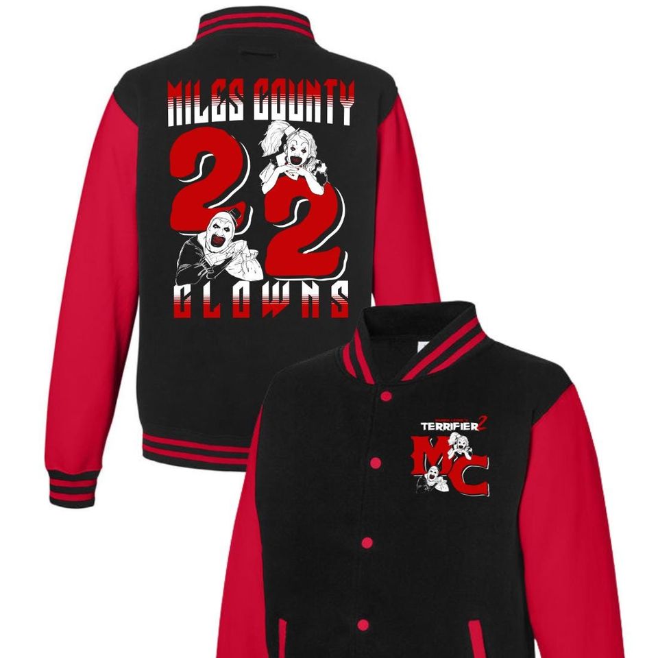 Terrifier 2 Varisty Jacket - Art the Clown - Licensed Jacket