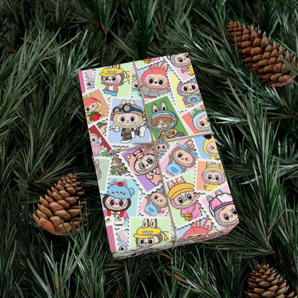 Labubu Little Monster Gift Wrap - Multiple Sizes