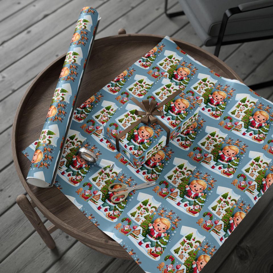 Kids Christmas Wrapping Papers