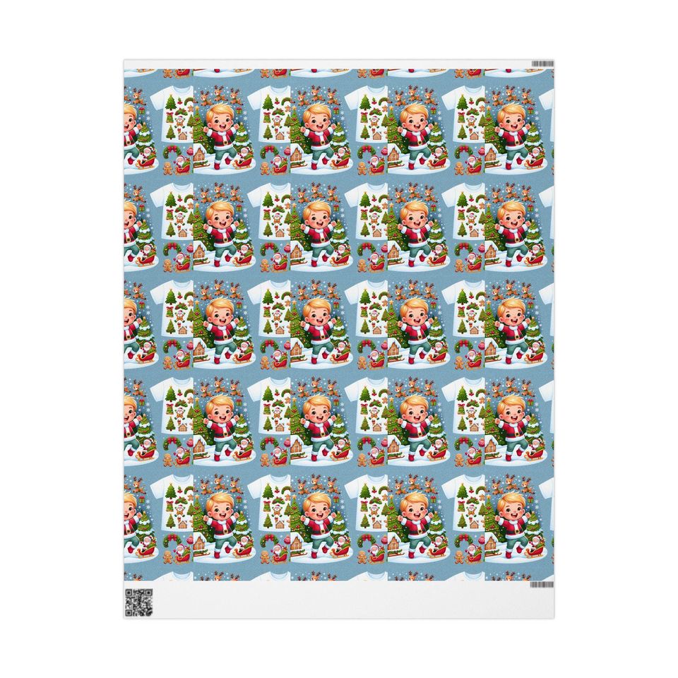 Kids Christmas Wrapping Papers