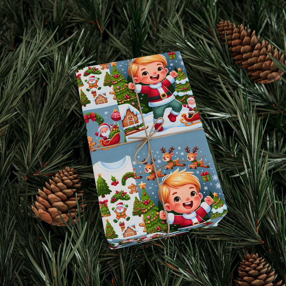 Kids Christmas Wrapping Papers